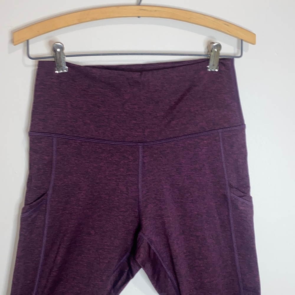 🪿Cozy Dark Red Aerie leggings! - Picture 1 of 8